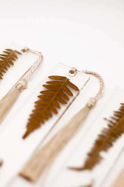 Fern bookmarks