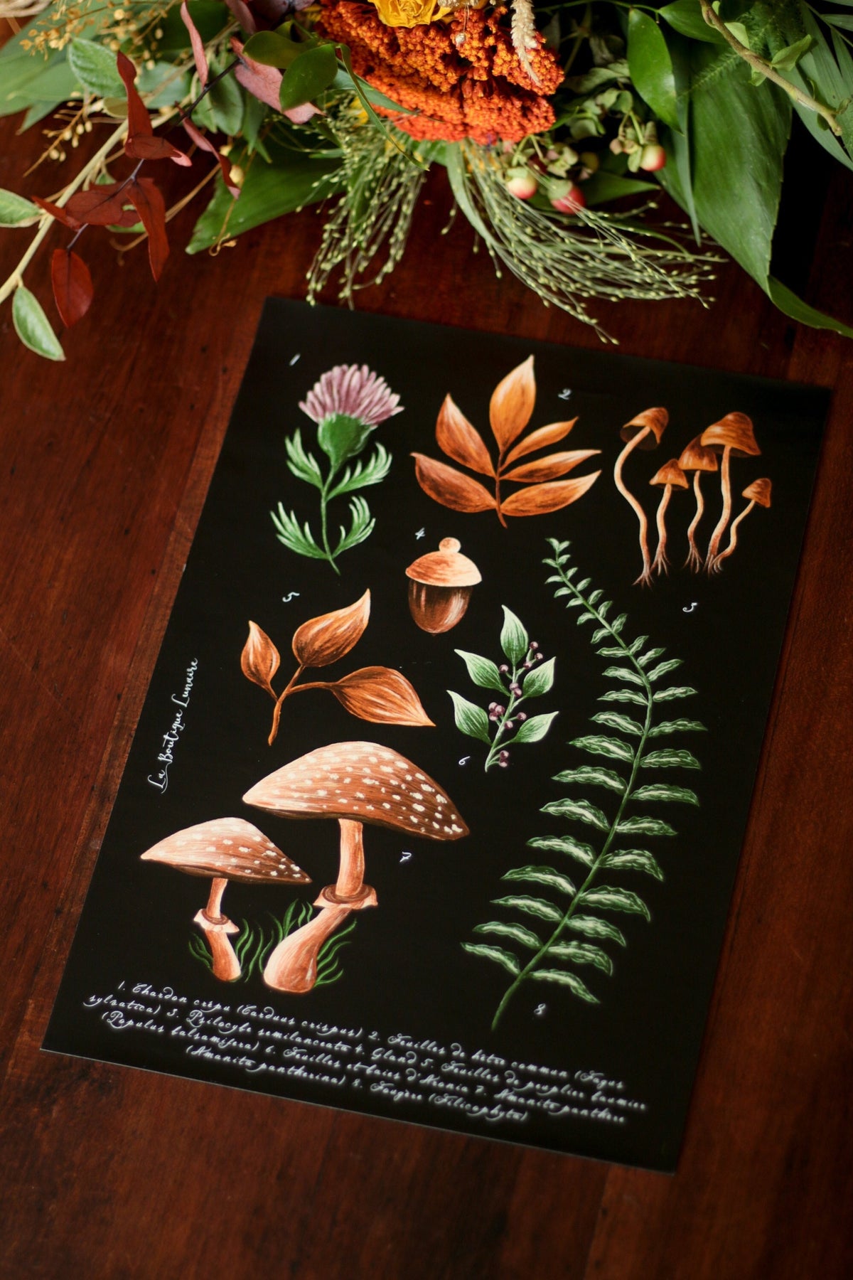 A4 Forest Picking Poster