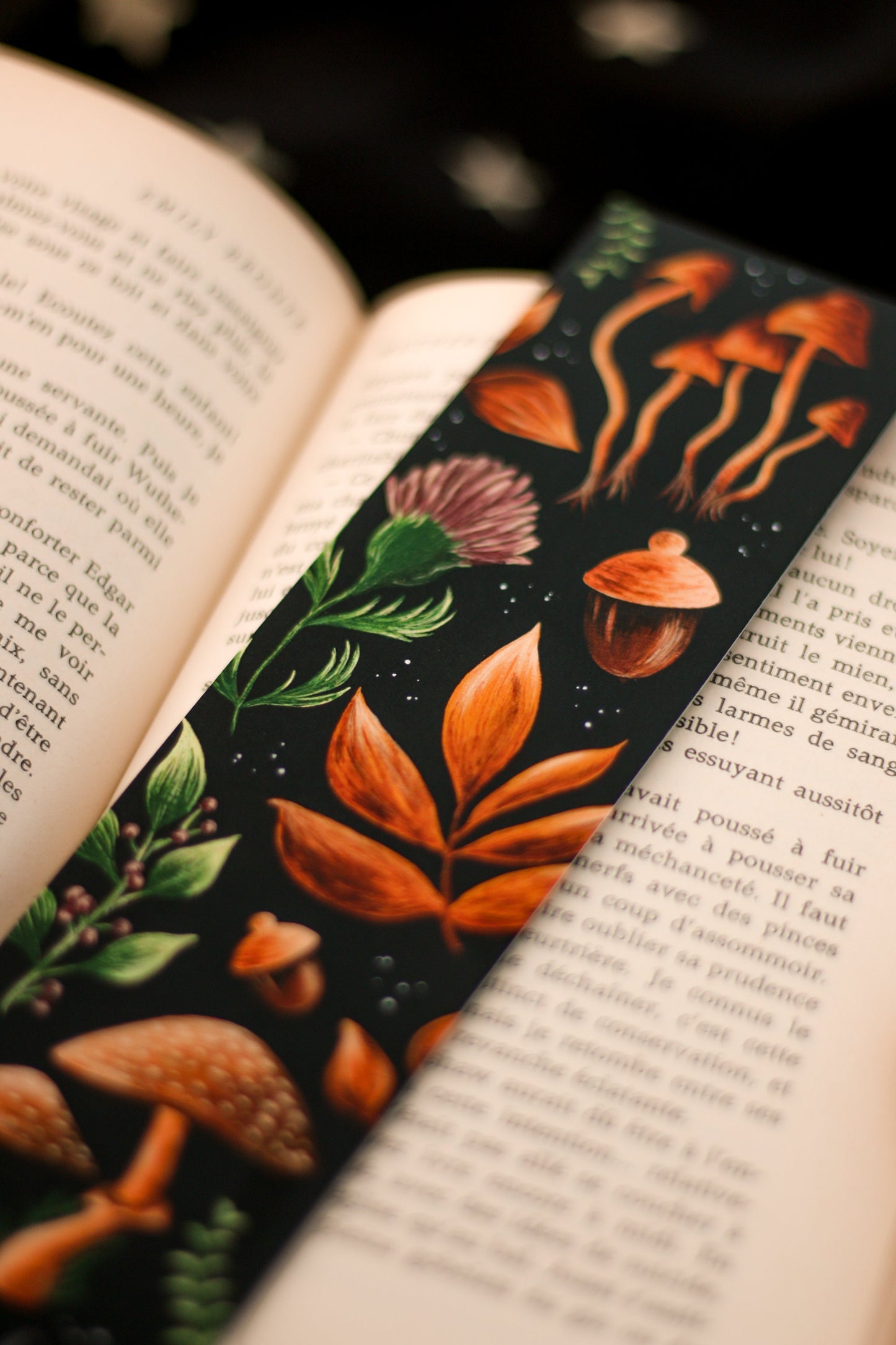 Botanical bookmark