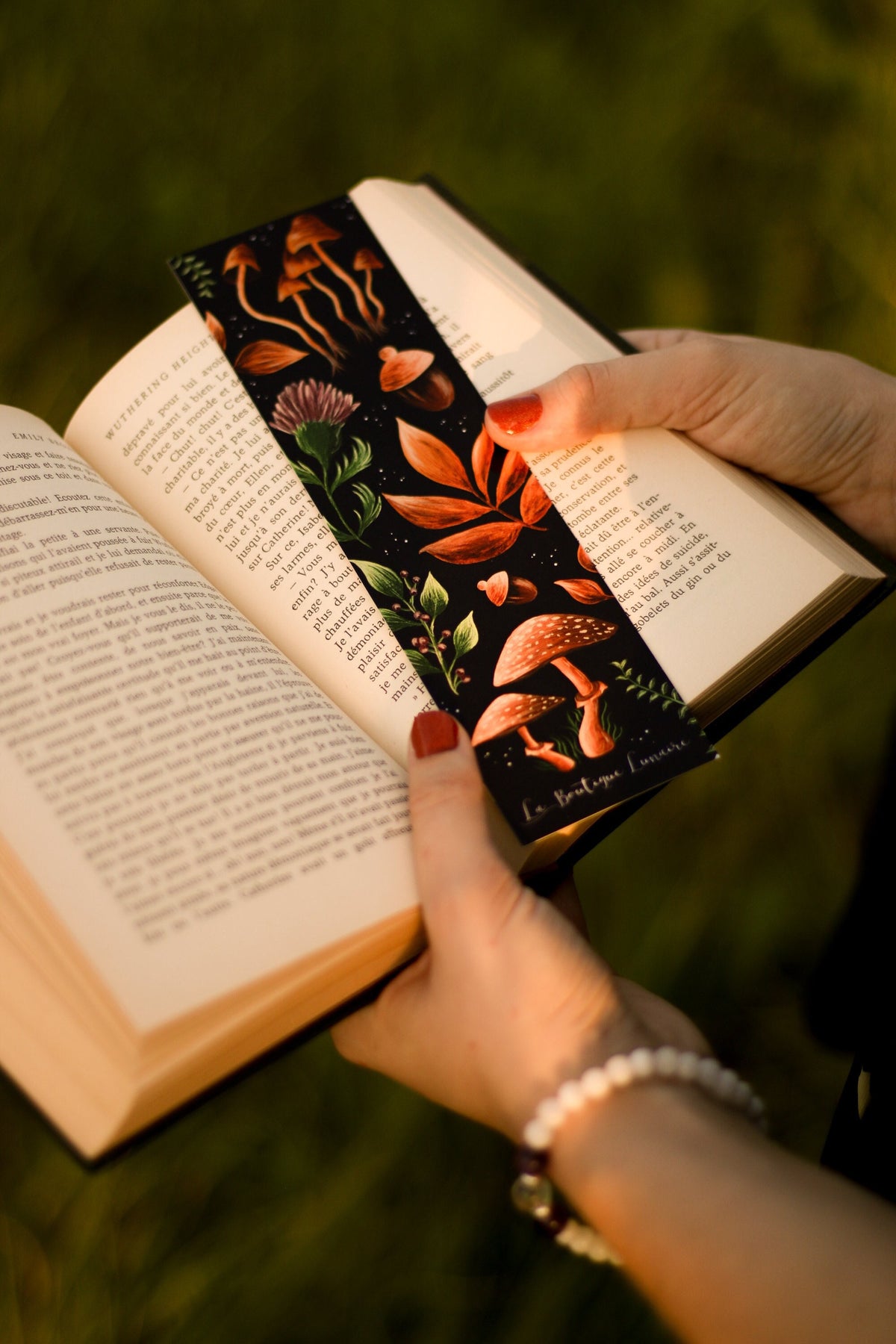 Botanical bookmark