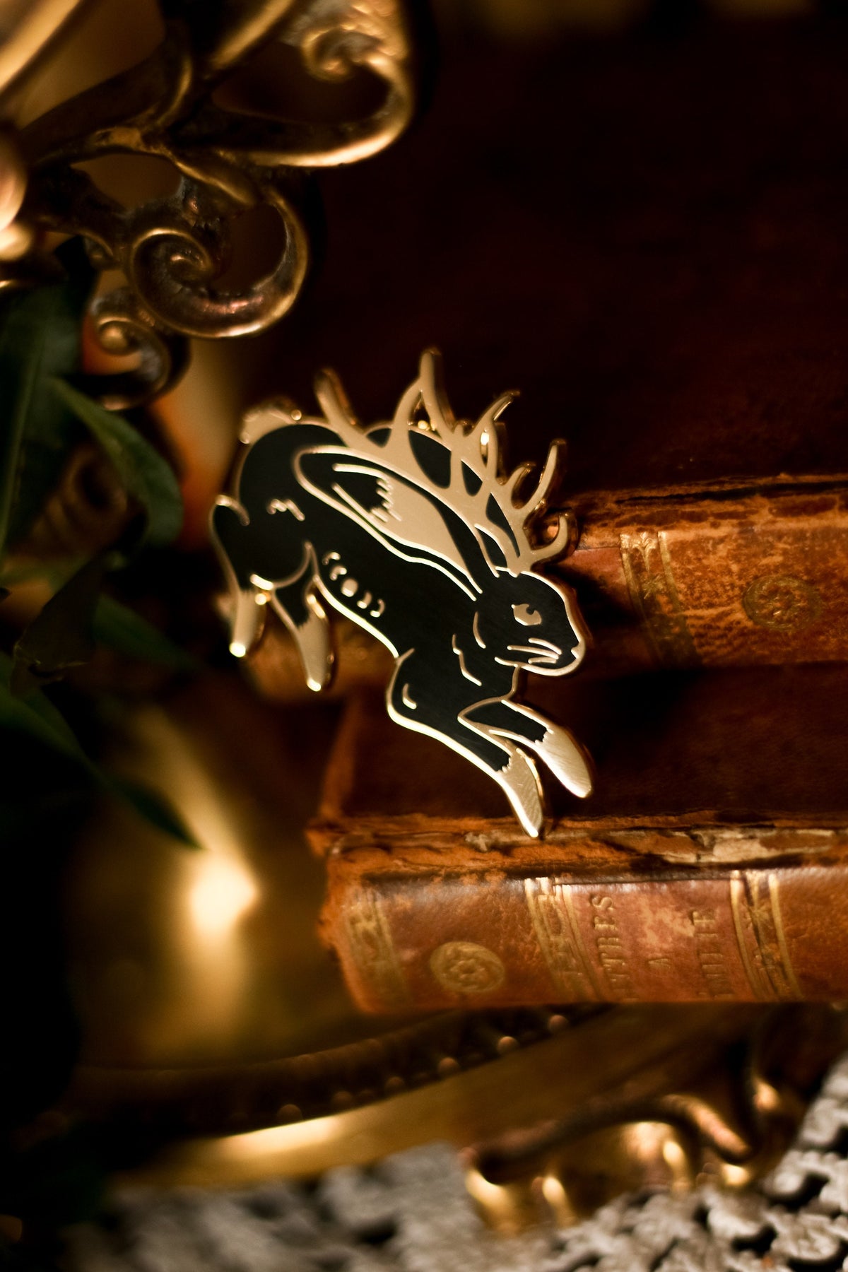 Pin's Dark Jackalope