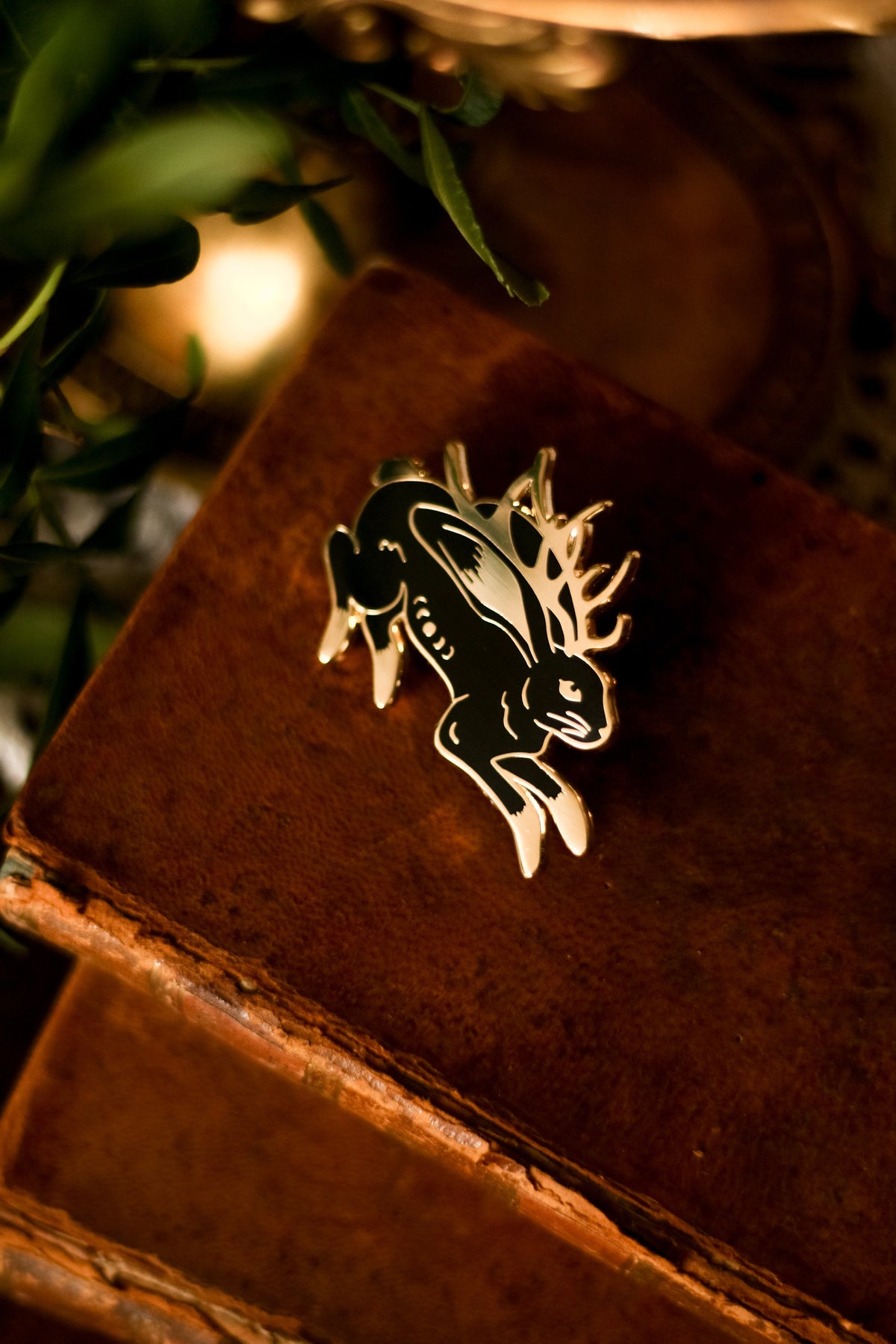 Pin's Dark Jackalope